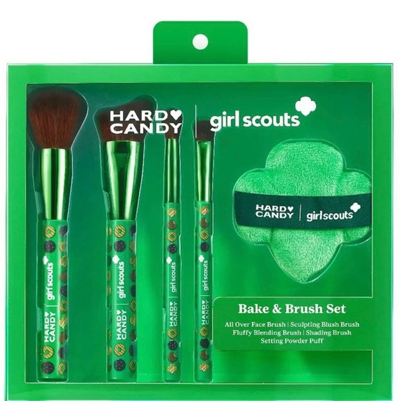 Hard Candy Girl Scouts Limited Edition Bake & Blend Brush Set - Picture 1 of 6